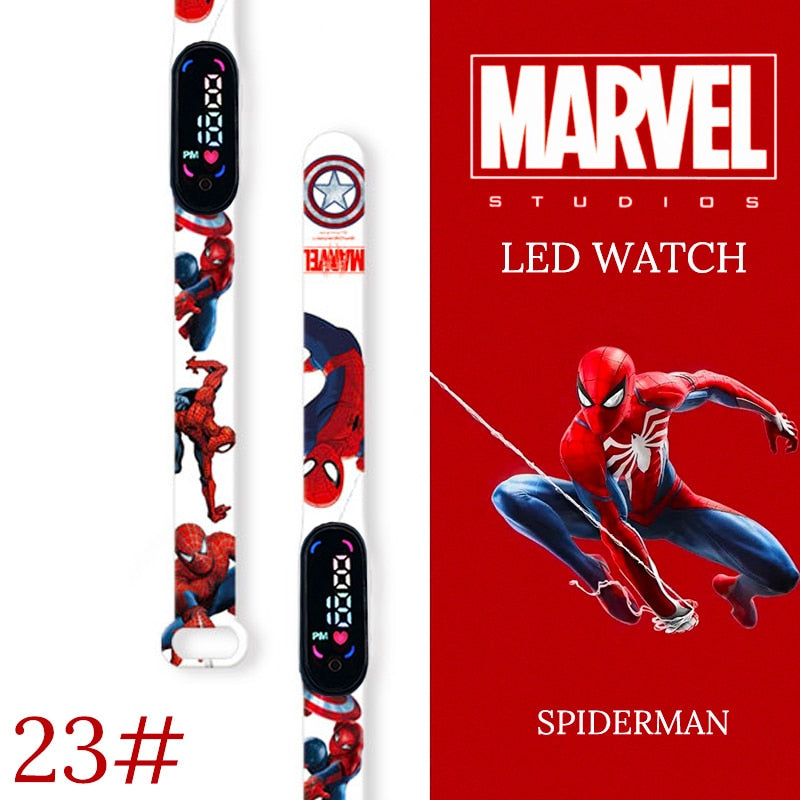 Relógio Digital Spiderman Kid's Watchs